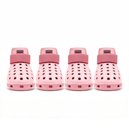 Premium Dog Boots for Hot Pavement - Protective Footwear for Small, Medium, and Large Dogs, Easy-On/Off, Non-Slip, Waterproof, and Easy-Clean Booties for Beach and Snow Activities